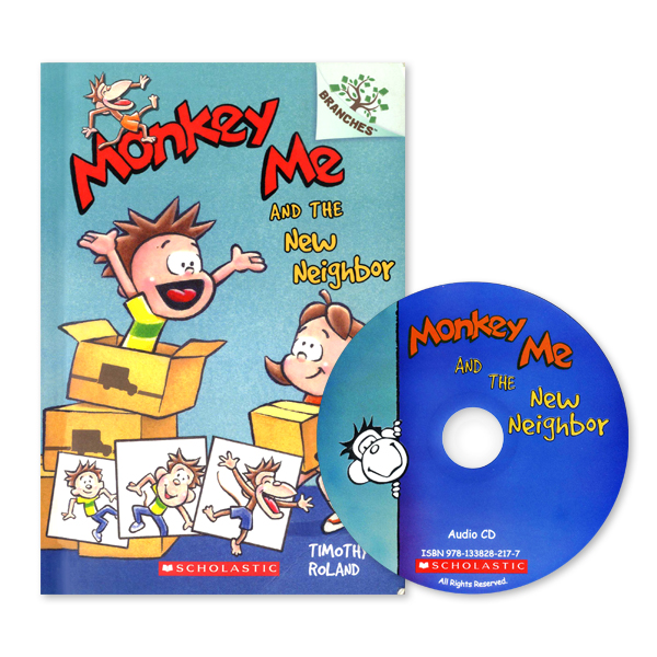 SC-MONKEY ME #3:MONKEY ME AND THE NEW NEIGHBOR (WITH CD) (NEW) 대표이미지